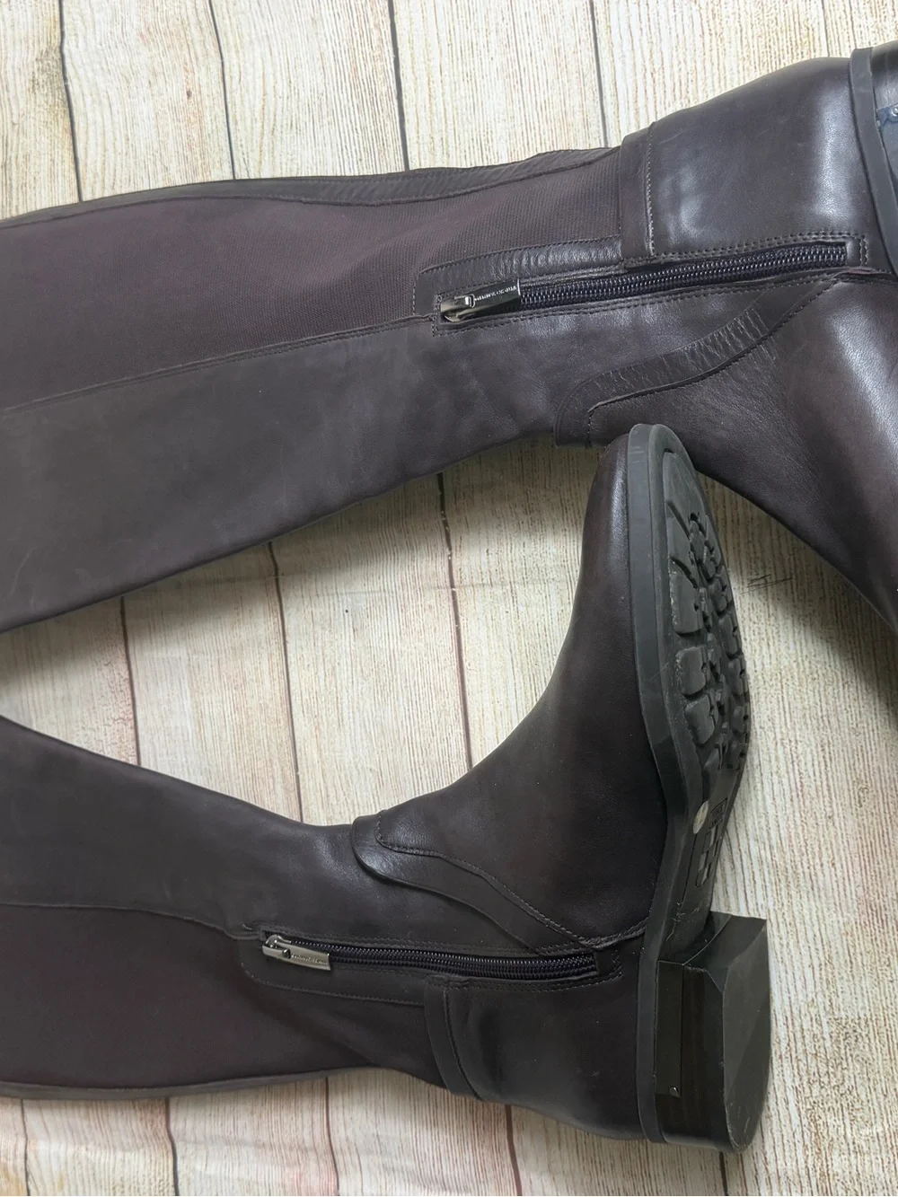 Vince Camuto Pardonal Over-the-Knee Boot leather riding boot. 7.5